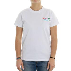 T-SHIRT BEACH TERAPY SUPERCULTURE BIANCO